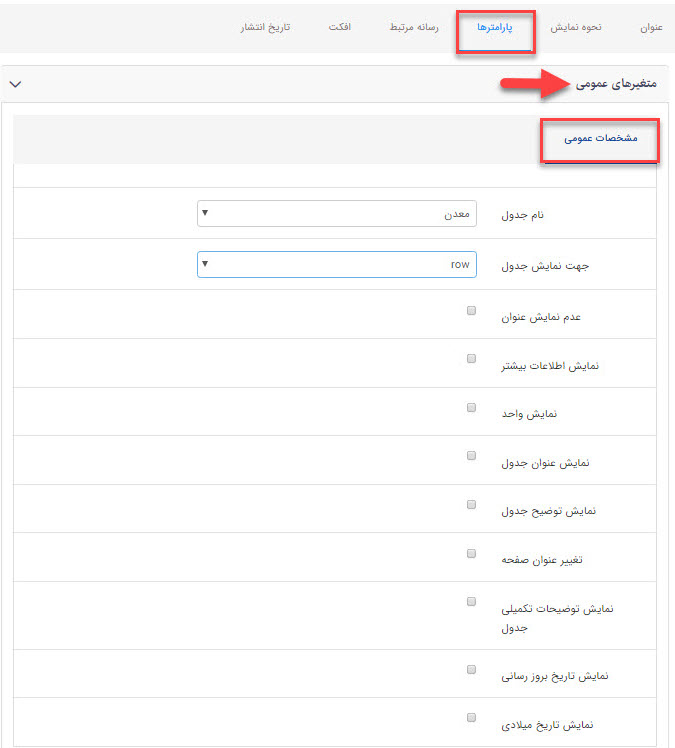 جداول‌پویا