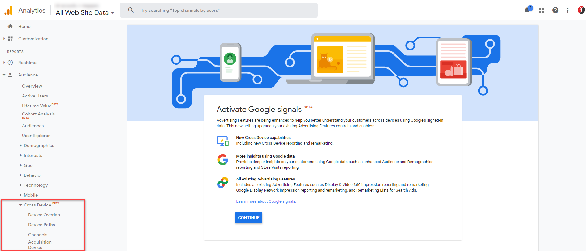 googleAnalytics_register_Cross_device