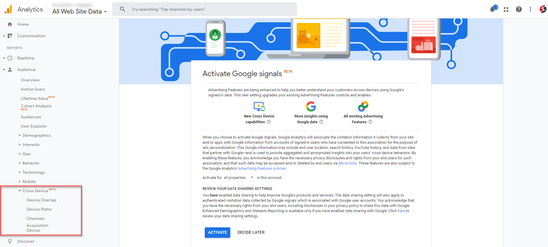 googleAnalytics_Cross_device_active
