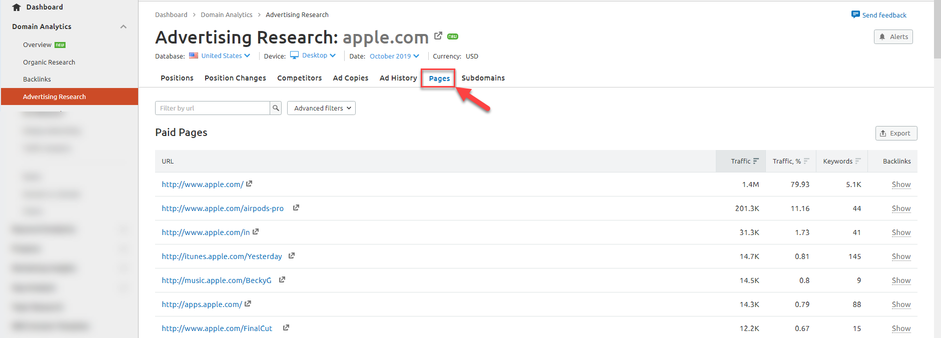 گزارش صفحات 