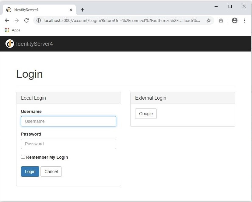 How external login works - External Login