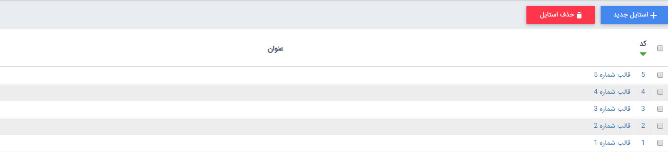 بررسی قسمت های مختلف ماژول مدیریت محتوا 10