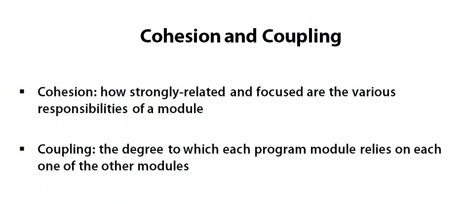03 - The Single Responsibility Principle - Definition - Cohesion and Coupling