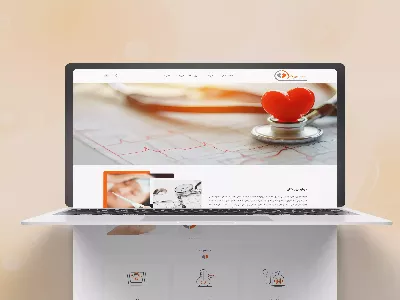 طراحی سایت شرکت پویندگان راه سلامت صدرا اسپوتا