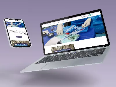 طراحی سایت شرکت فناوری روز درمان آریا