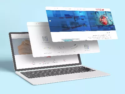 طراحی سایت شرکت ایران فارمیس