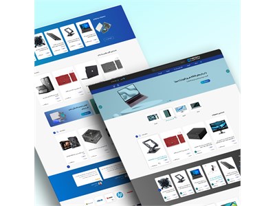 طراحی سایت فروشگاه اینترنتی نگین لپ تاپ